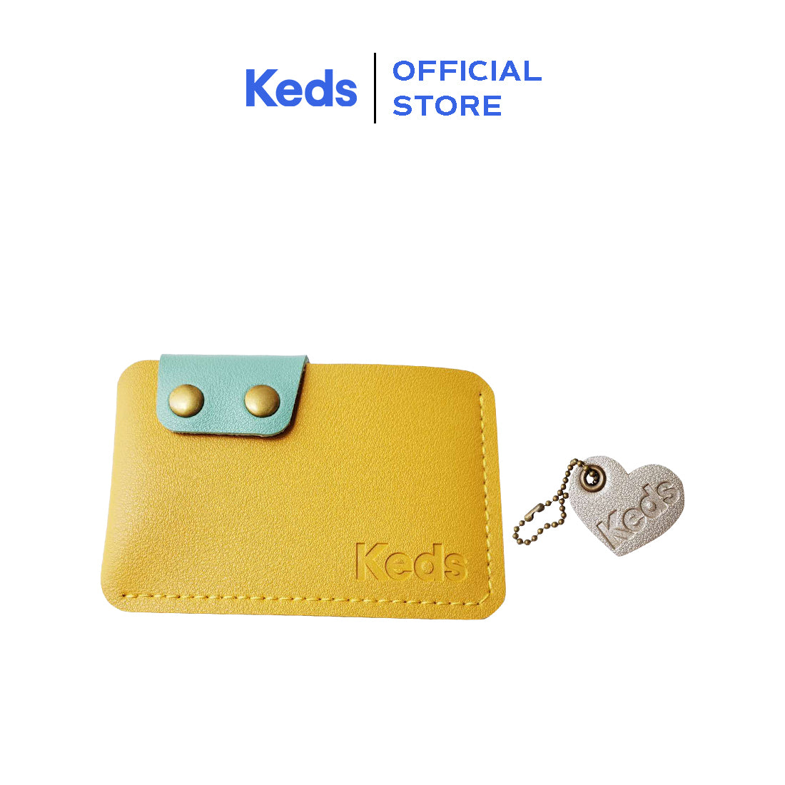 Keds Card Holder Yellow/Teal/Sliver (C4GWP000370) - NOT FOR SALE