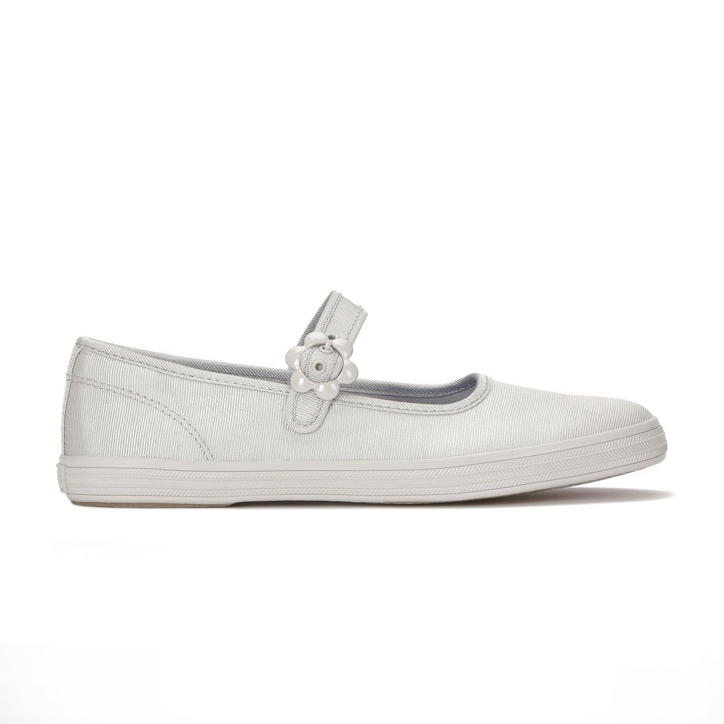 Womens Maisie Mary Jane Grosgrain Light Grey Sneakers (C0MAMJ50600 - WF69590)