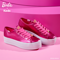 Women's Barbie Triple Up Metallic Leather Sneaker Pink (WH68064)