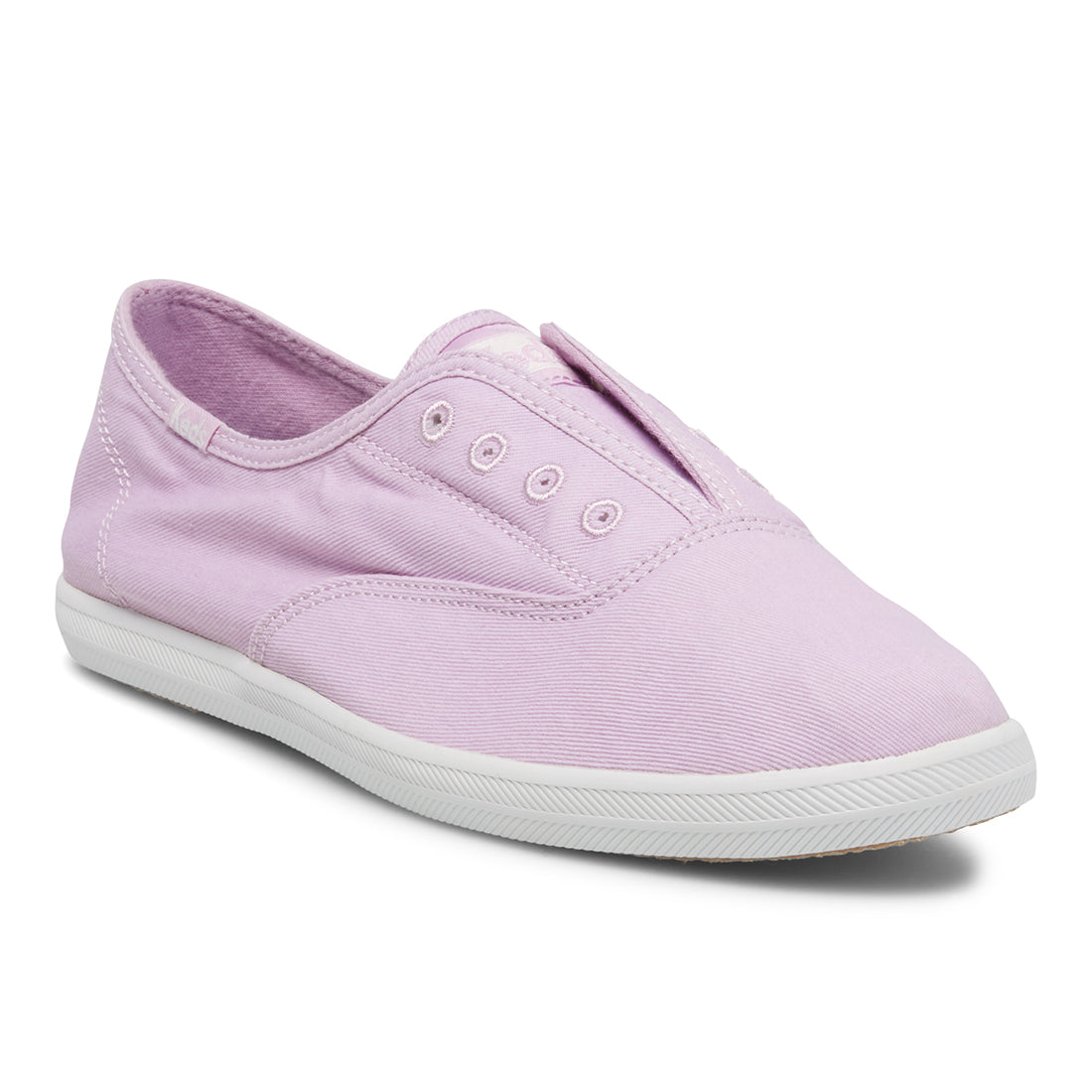 Women's Chillax Washable Twill Slip On Sneaker Lilac (WF66873)