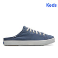 Women's Kickstart Mule Canvas Stripe Blue (WF66895)