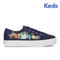 Women's Triple Kick RPC Vintage Blossom Embriodery Sneakers Navy (WF67678)