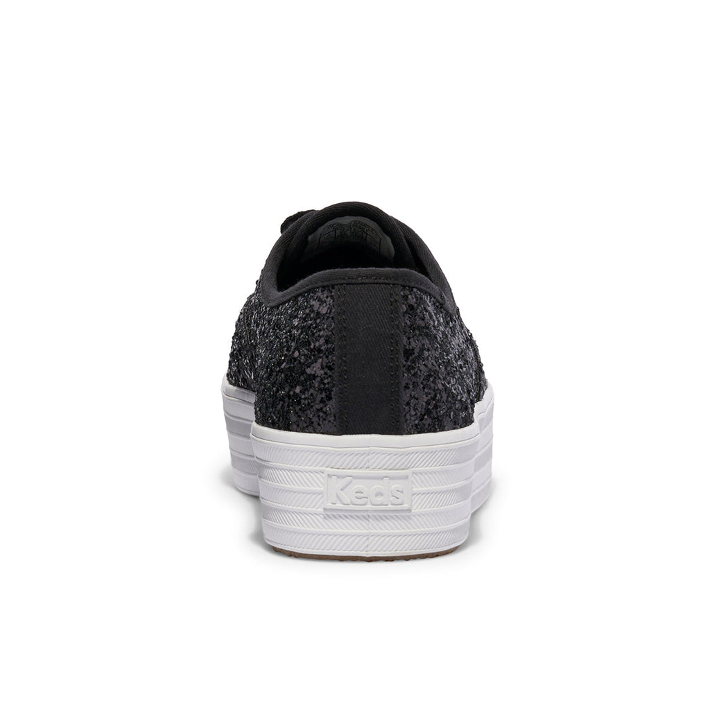 Keds Womens' Point Glitter Cel Black (WF68126)