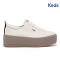 Keds Womens' Skyler Heavy Twill Sneaker White (WF68204)