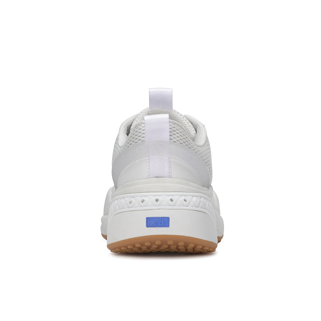 Women's Cross City Trainer Leather/Mesh Sneaker White (WF68266-C0CCTRN61100)