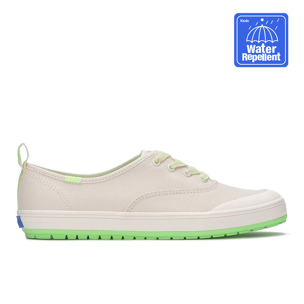 Womens Champion Toe Cap TRX Splash Canvas Sneaker Sea Salt/Lime (WF68346-CHTCAP5112)