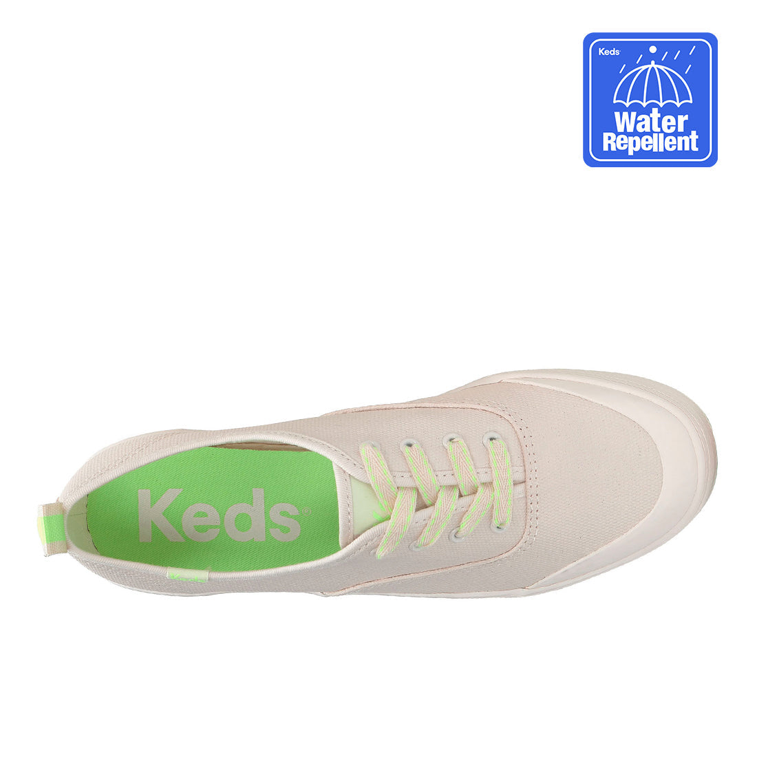 Womens Champion Toe Cap TRX Splash Canvas Sneaker Sea Salt/Lime (WF68346-CHTCAP5112)