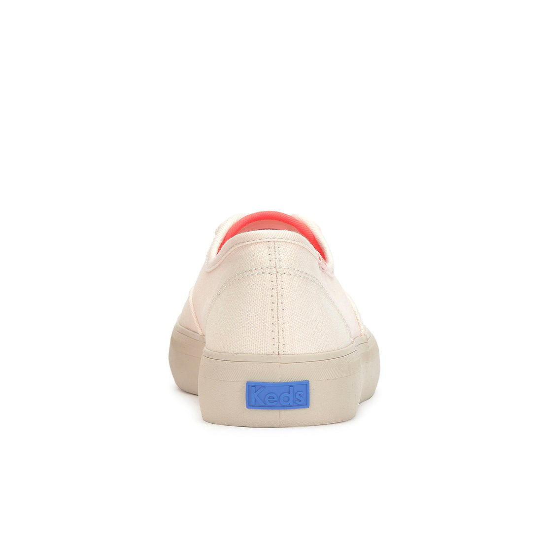 Keds Champion Gender Neutral Canvas Pop Outsole Sneaker Sea Salt/Coral (WF68350-CHGN3110)