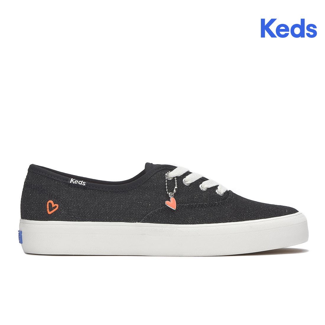Keds Champion Gender Neutral Washed Denim Sneaker Black (WF68352-CHGN5002)