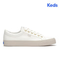 Women's Jump Kick Canvas Tone Off Foxing Sneaker Snow White (WF68396-JKICK2110)