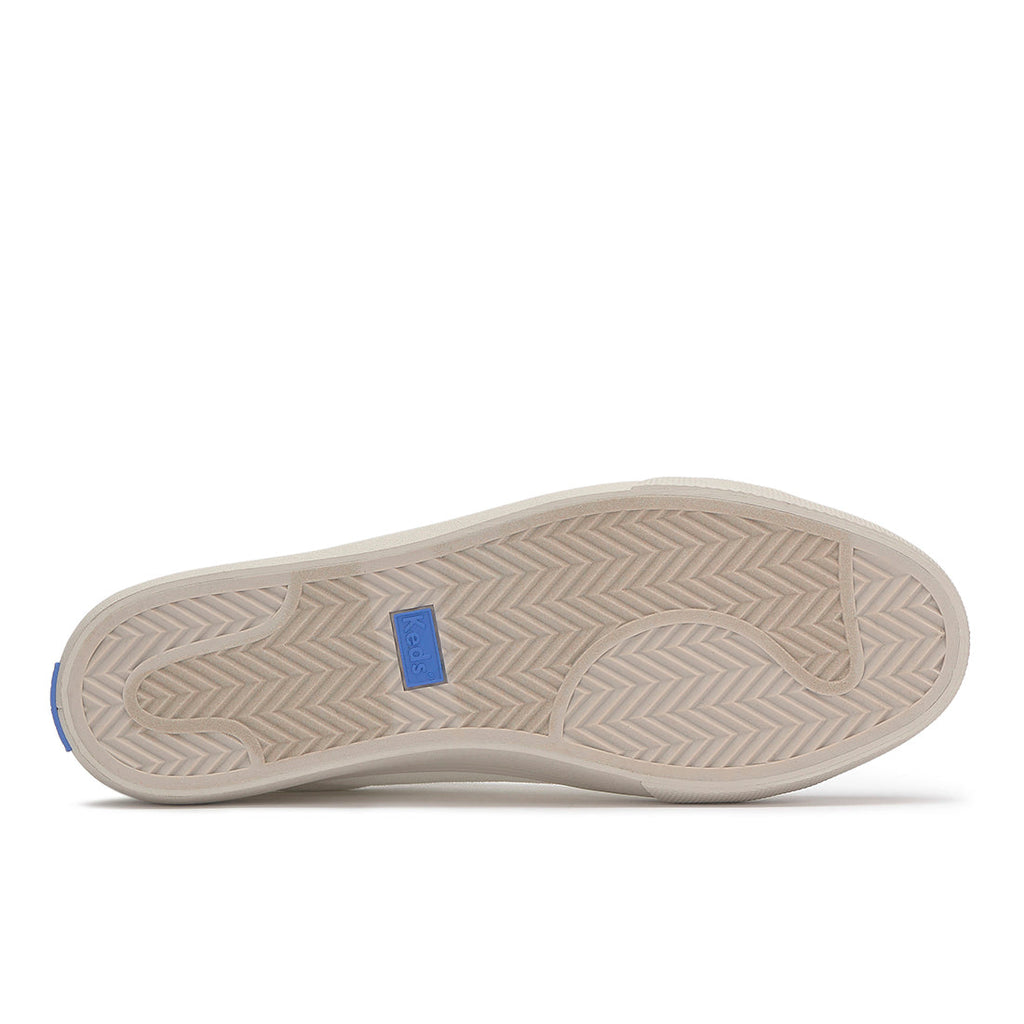 Women's Jump Kick Canvas Tone Off Foxing Sneaker Snow White (WF68396-JKICK2110)