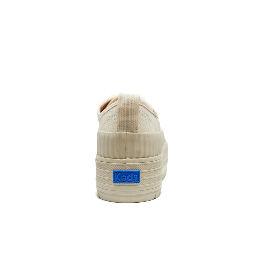Women's The Platform Lug Weathrized Splash Canvas Sea Salt/Oatmeal (WF68453-C0PLTLUG51110)