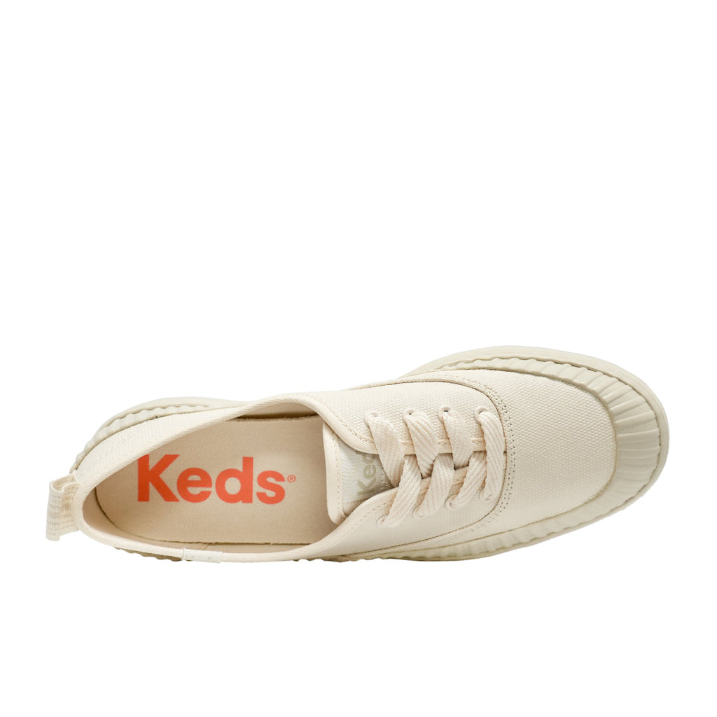 Women's The Platform Lug Weathrized Splash Canvas Sea Salt/Oatmeal (WF68453-C0PLTLUG51110)