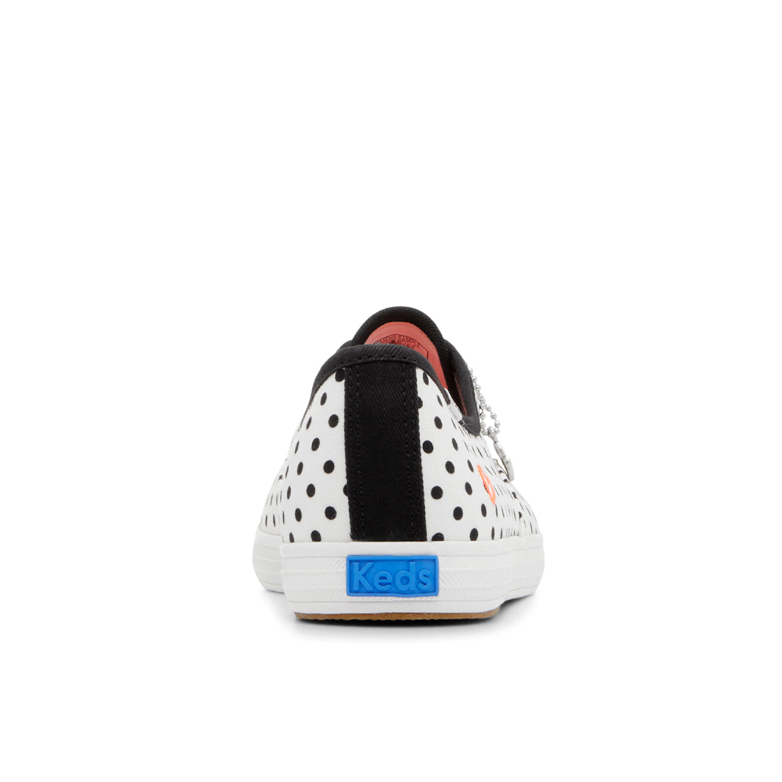 Womens Champion Point Low Canvas Small Polka Dot Sneaker Snow White/Black (WF68592-PNTLO4110)