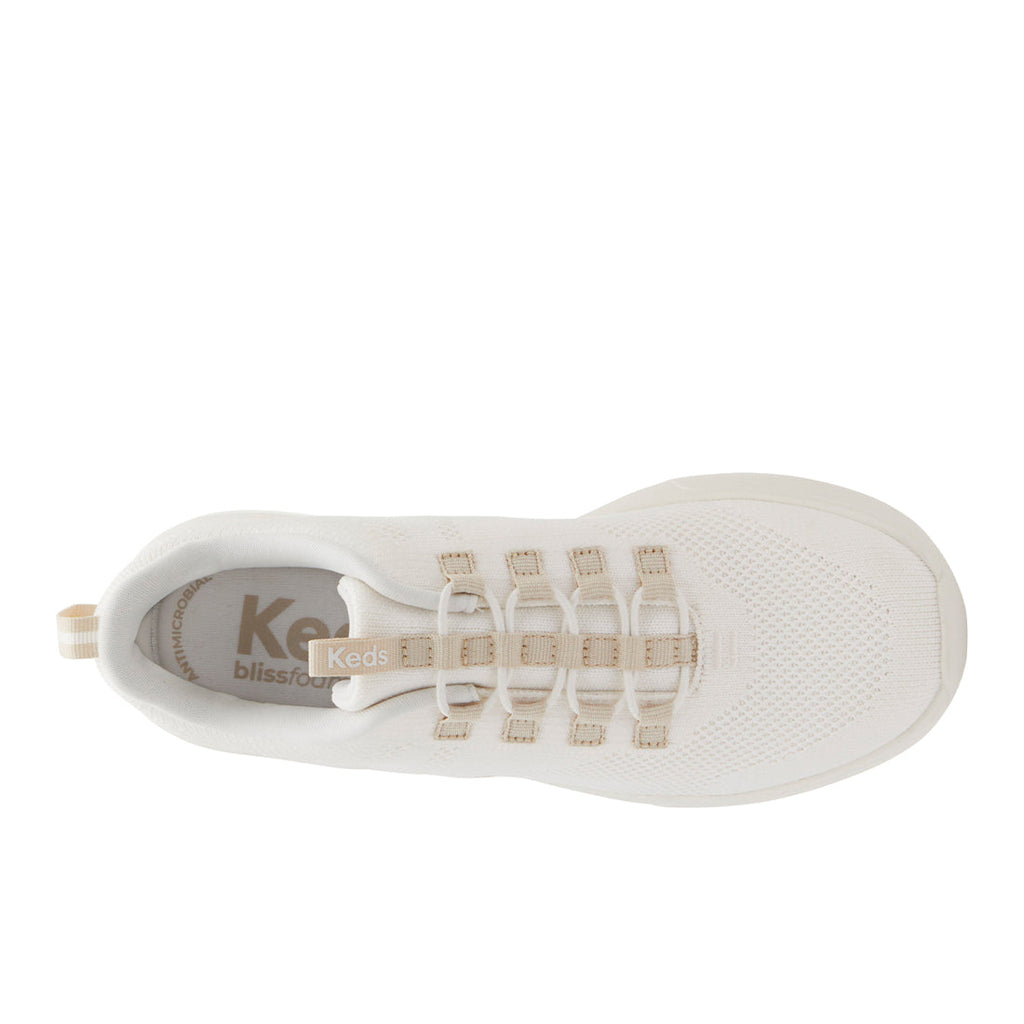 Women's Blisswalk Alt Engineered Knit Sneaker Oatmeal (WF68625-BLISAL5280)