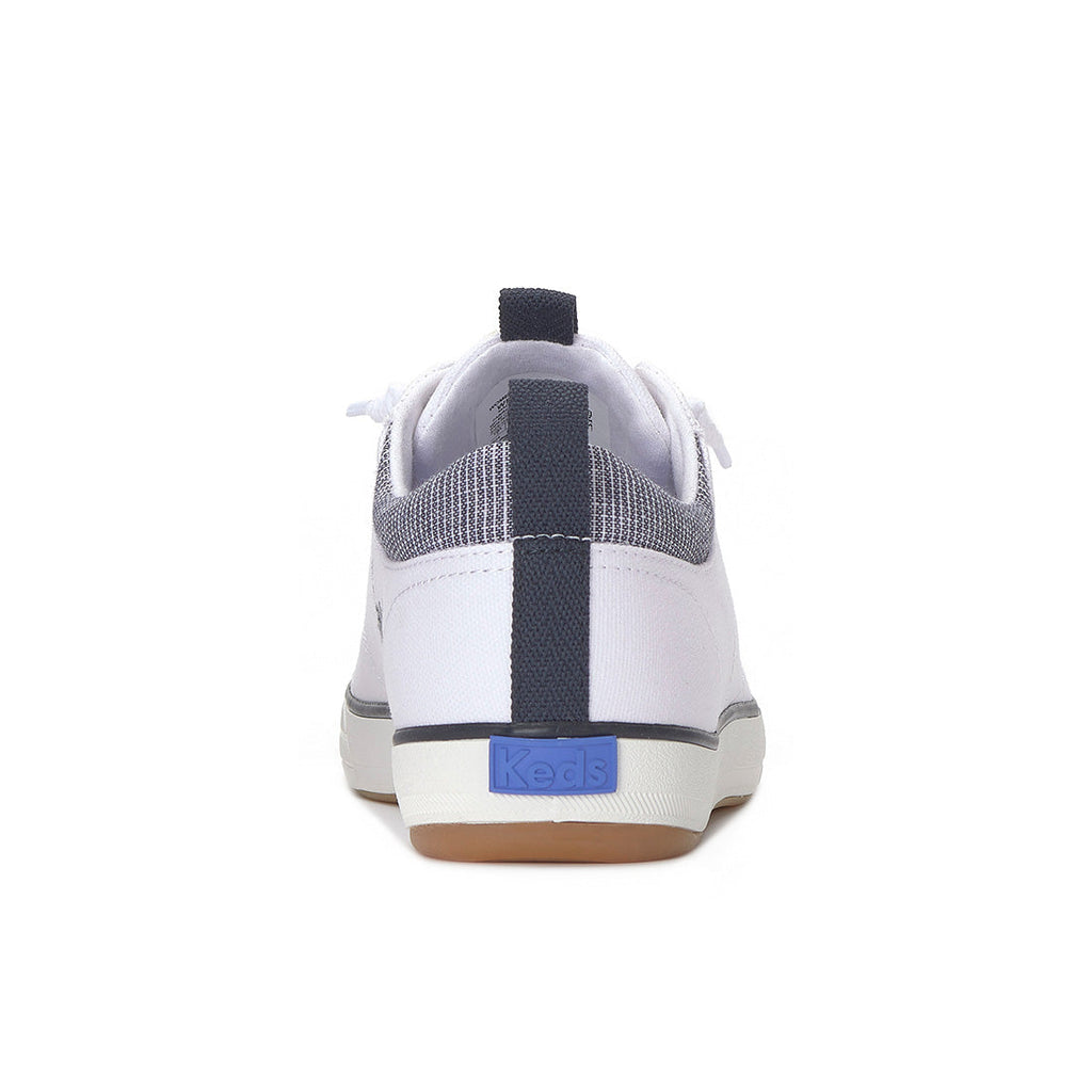 Keds Center III Slip-On Canvas White/Navy (WF68738-CNTSLP1110)