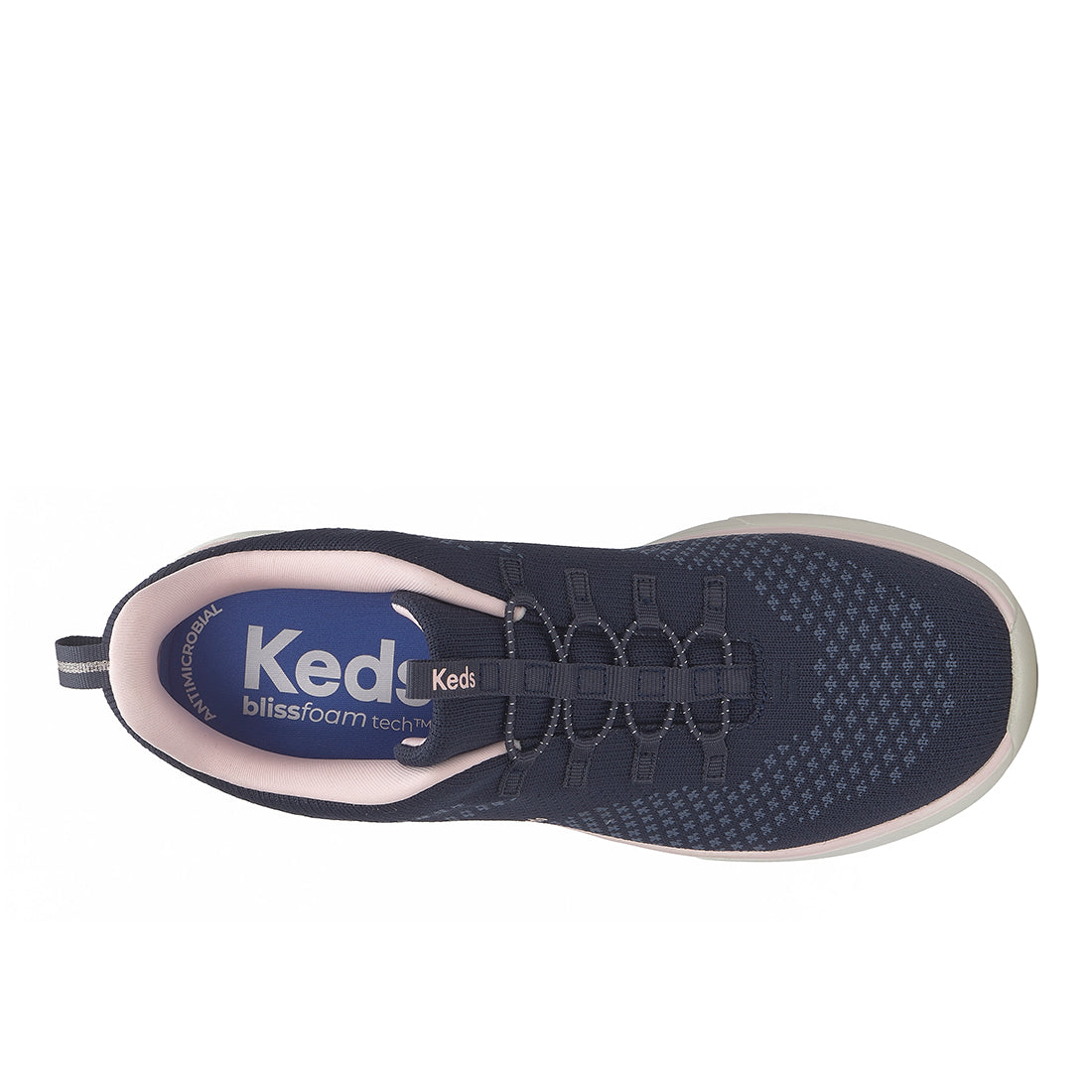 Keds Blisswalk Alt Eng Knit Navy/Pink (WF68748-BLISAL5410)