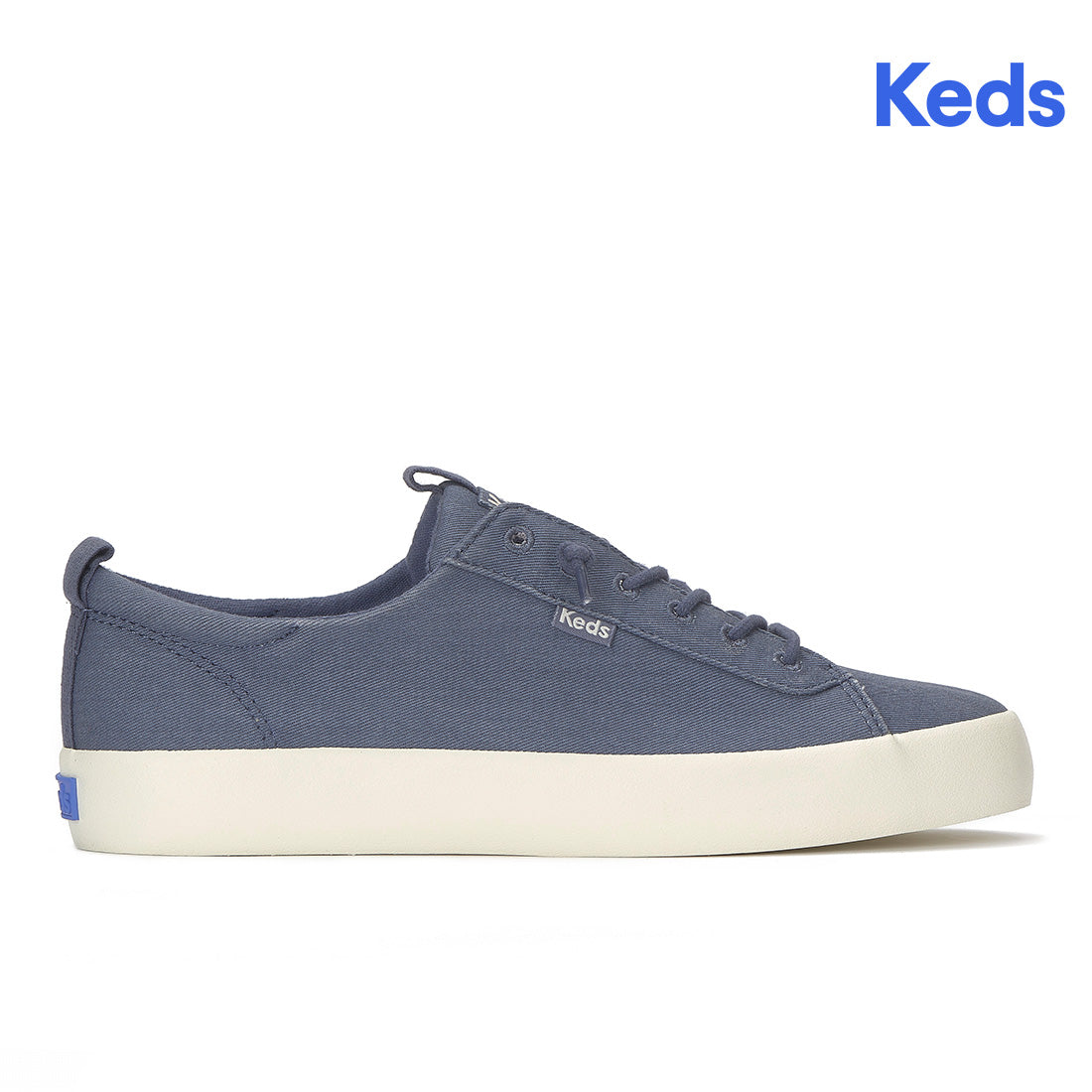 Keds Kickback Washed Twill Vintage Indigo (WF68872-KICKBK5460)