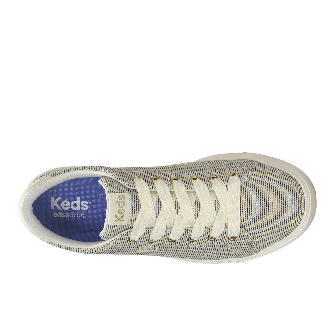 Keds Park Seed Stripe Egret (WF68895-PARK5271)