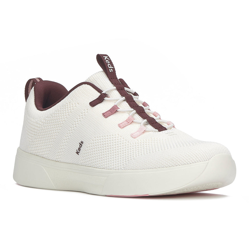 Keds Blisswalk Alt Eng Knit Snow White/Fig (WF68935-BLISAL5112)
