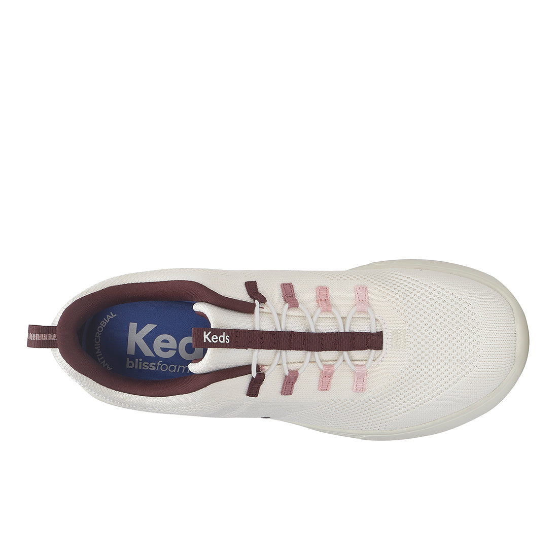 Keds Blisswalk Alt Eng Knit Snow White/Fig (WF68935-BLISAL5112)