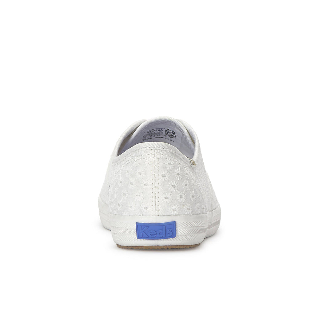 Keds Champion Mini Daisy Eyelet Sneaker Snow White (WF68966-CHAMP5D110)