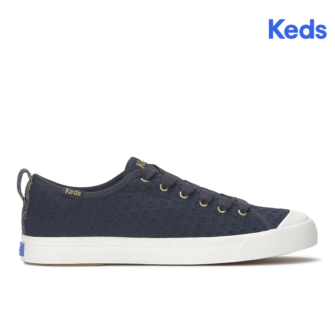 Keds Cruise Mini Daisy Eyelet Navy (WF68988-CRUISE5)