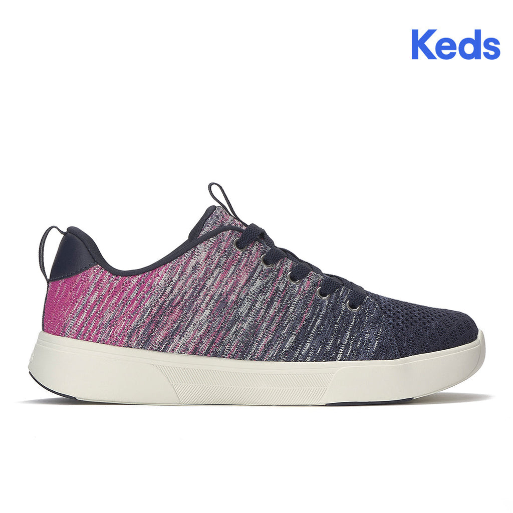 Keds Blisswalk Lace Ombre Eng Knit Navy/Fuchsia (WF69002-BLISLC5B411)