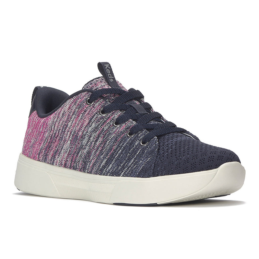 Keds Blisswalk Lace Ombre Eng Knit Navy/Fuchsia (WF69002-BLISLC5B411)