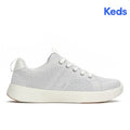 Keds Blisswalk Lace Metallic Eng Knit Snow White/Sliver (WF69005-BLISLC5C)