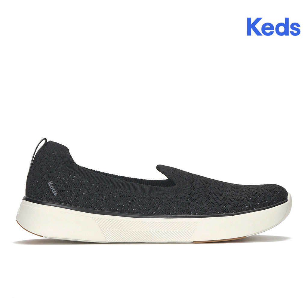 Keds Blisswalk Loafer Eng Knit Black/White (WF69007-BLISLF5002)