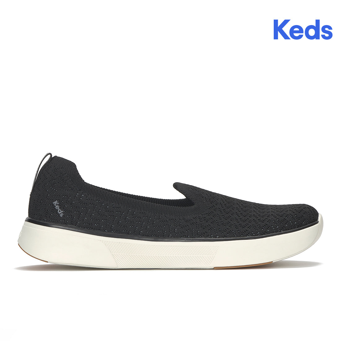 Keds Blisswalk Loafer Eng Knit Black/White (WF69007-BLISLF5002)