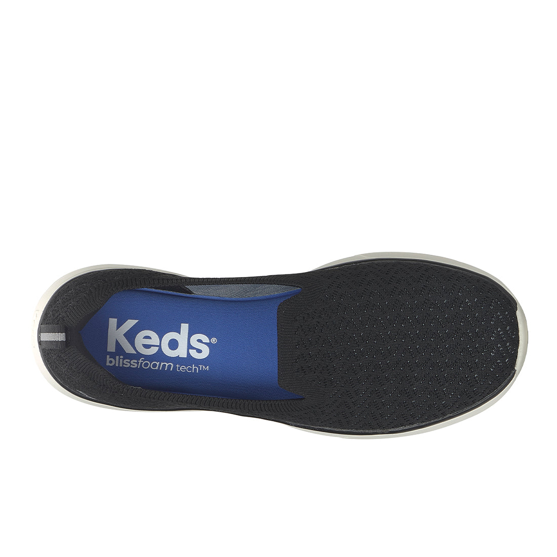 Keds Blisswalk Loafer Eng Knit Black/White (WF69007-BLISLF5002)