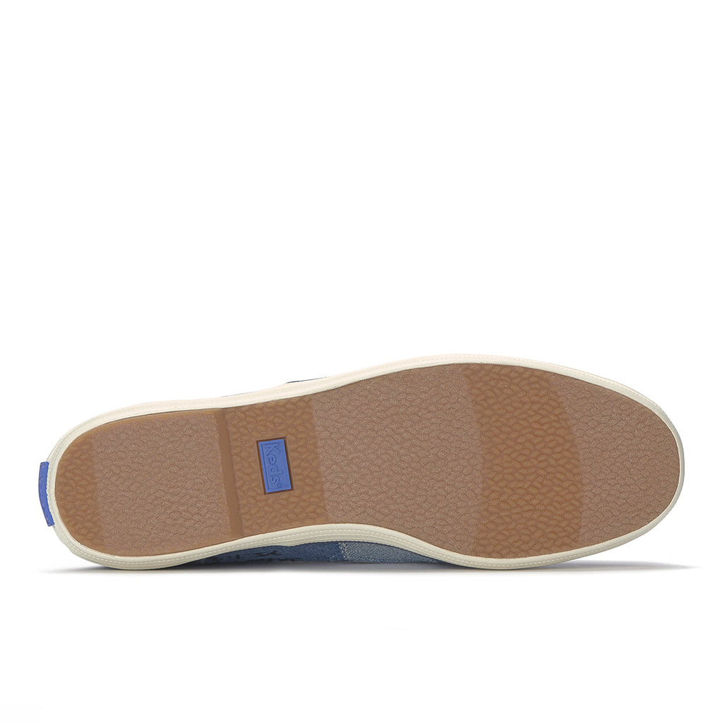 Keds Champion Denim Patchwork Charm Sneaker Blue Denim (WF69024-CHAMP5E414)