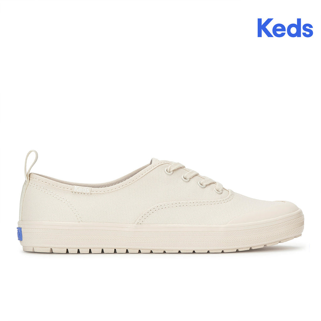 Women's Keds Champion Toe Cap Coated Canvas Parchment Sneaker (CHTCAP5103-WF69121)