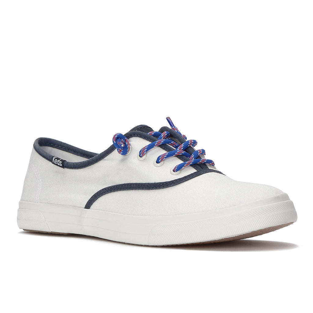 Women's Rillax Champ Washed Twill Pop Binding Snow White/Navy Sneaker (RLXCH3A110-WF69134)