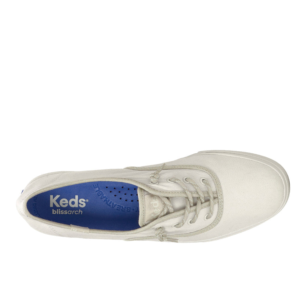 Women's Rillax Champ Washed Twill Pop Binding Egret/Oatmeal Sneaker (RLXCH3A280-WF69140)