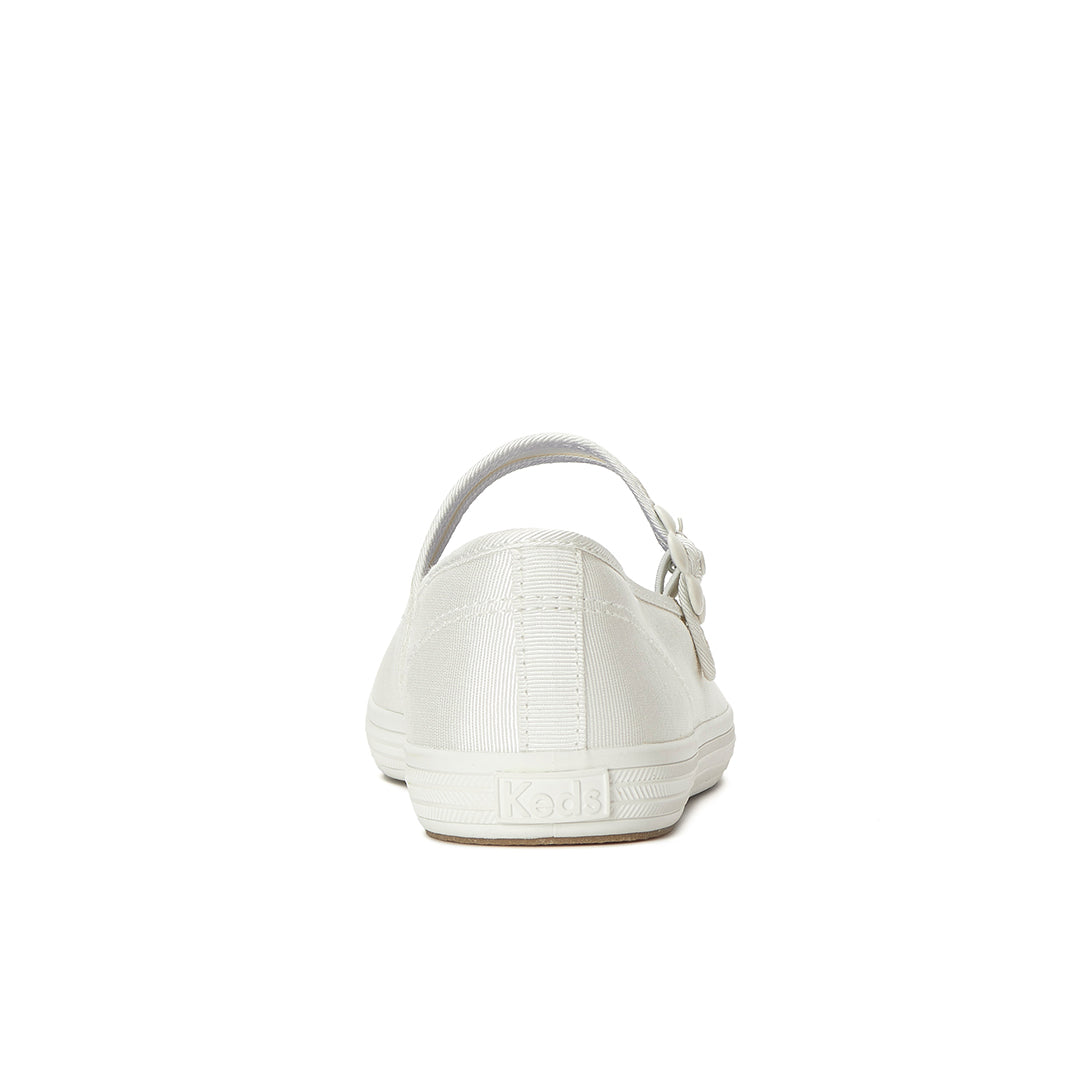 Women's Maisie Mary Jane Grosgrain White Sneaker (MAMJ5100-WF69156)