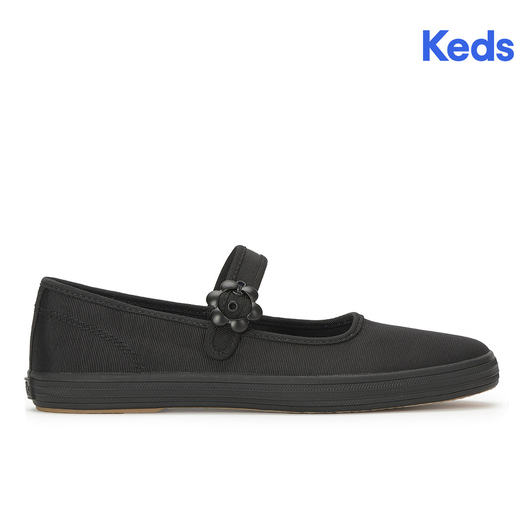 Women's Maisie Mary Jane Grosgrain Black/Black Sneaker (MAMJ5002-WF69157)