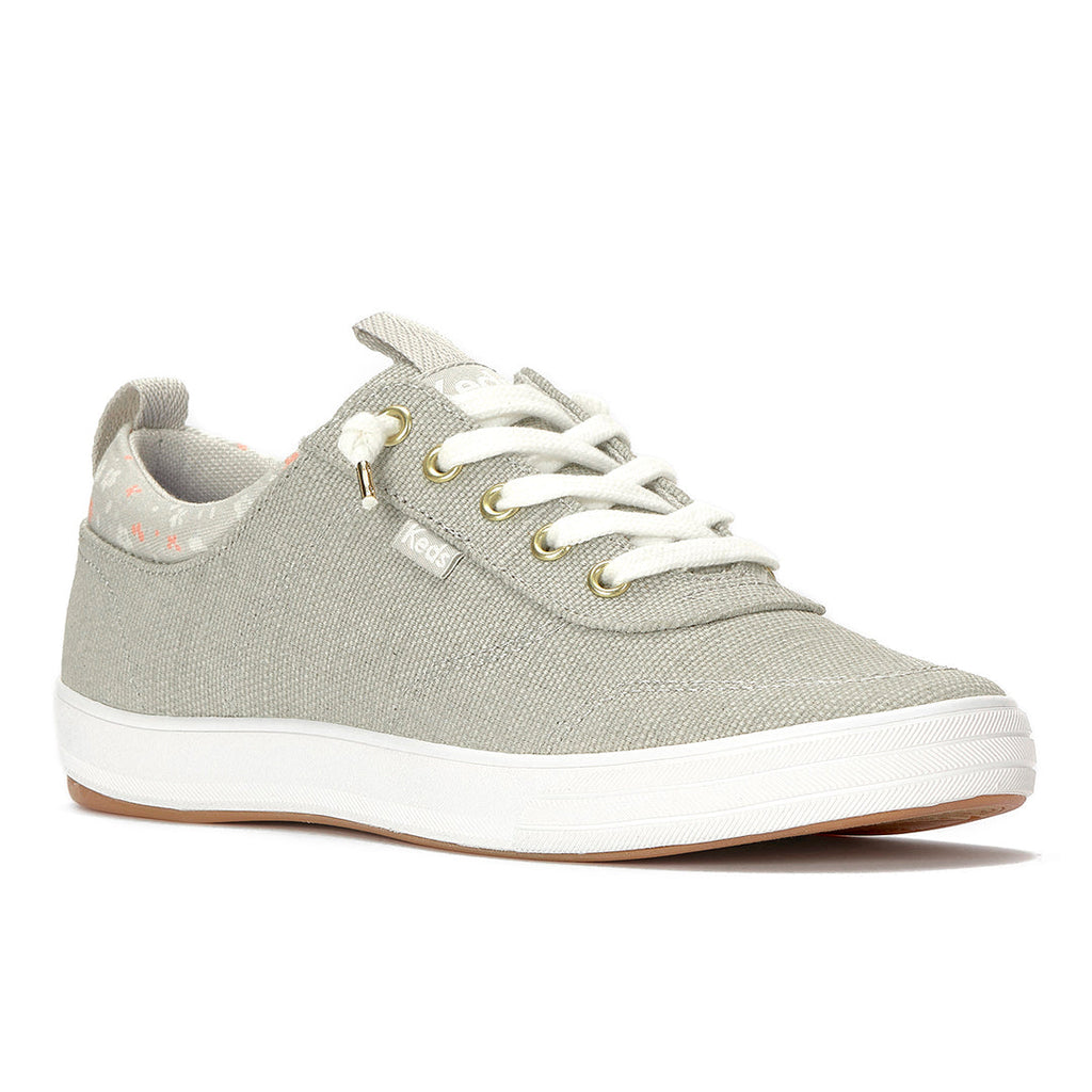 Women's Center III Slip On Chalky Canvas Grey Sneaker (CNTSLP5D020-WF69182)