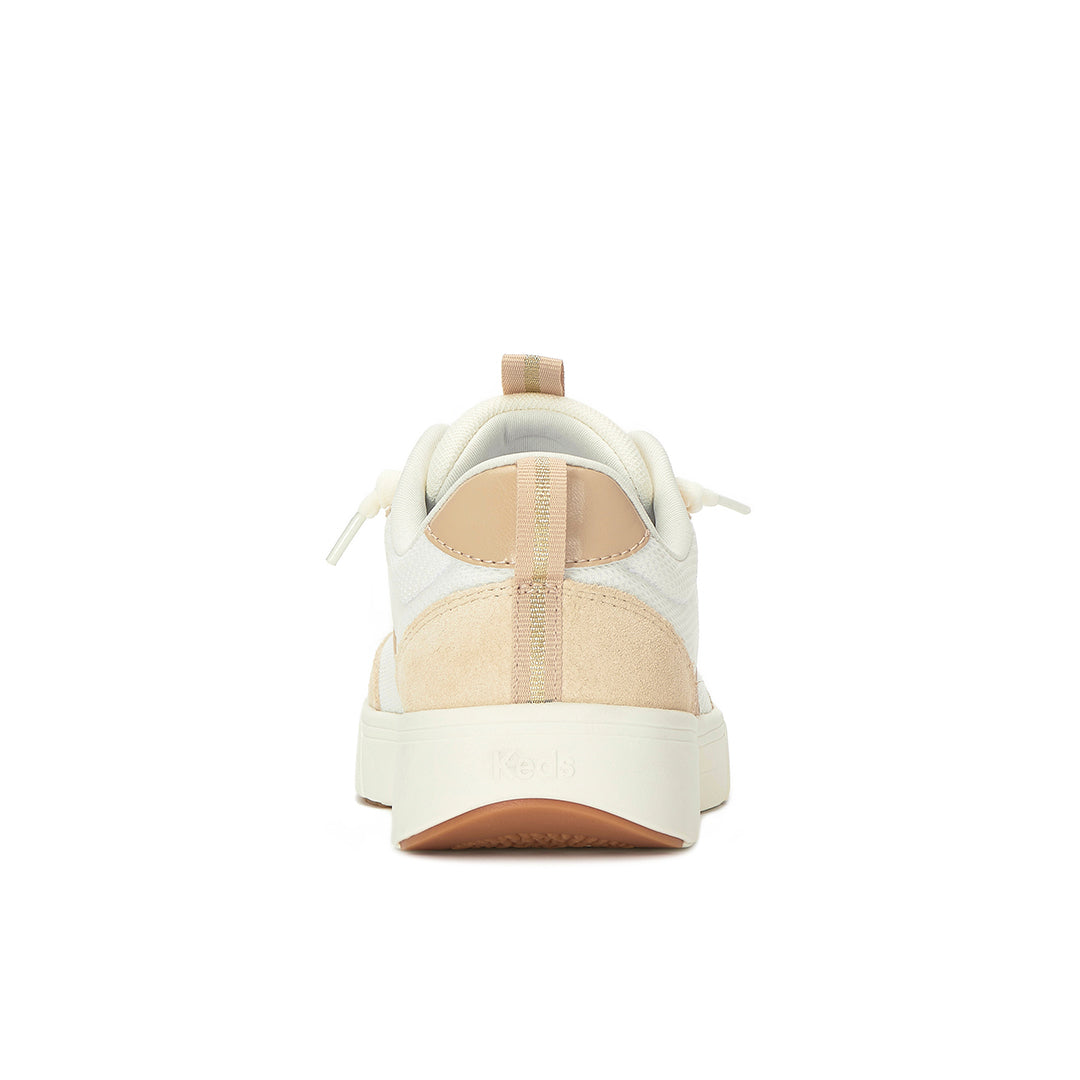 Women's Blisswalk Ubal Mesh/Suede/Leather Egret/Cuban Sand Sneaker (BLISUB5270-WF69202)