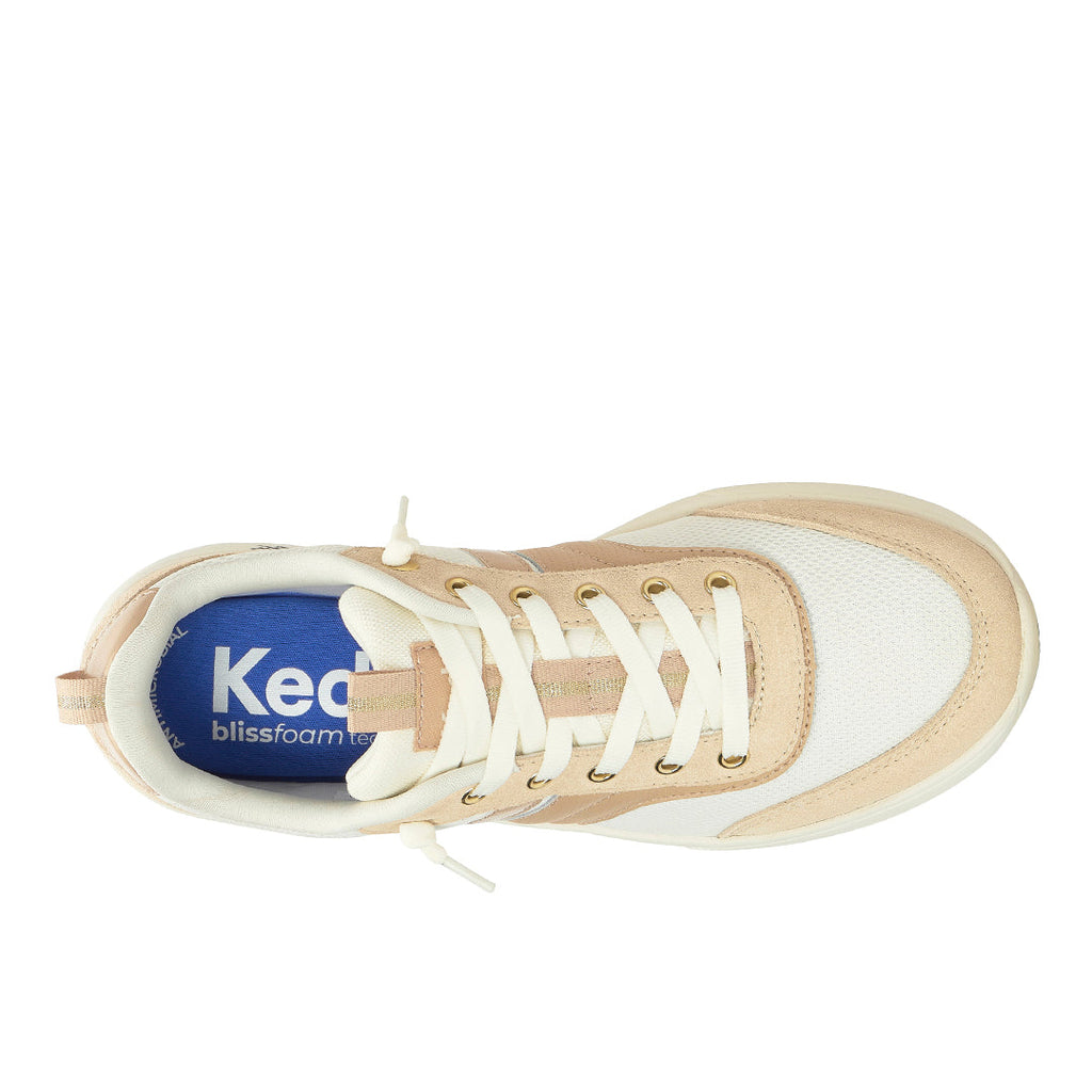 Women's Blisswalk Ubal Mesh/Suede/Leather Egret/Cuban Sand Sneaker (BLISUB5270-WF69202)