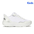 Women's Blissmove Lace Mesh/Leather White/Silver Sneaker (BMLACE5110-WF69208)