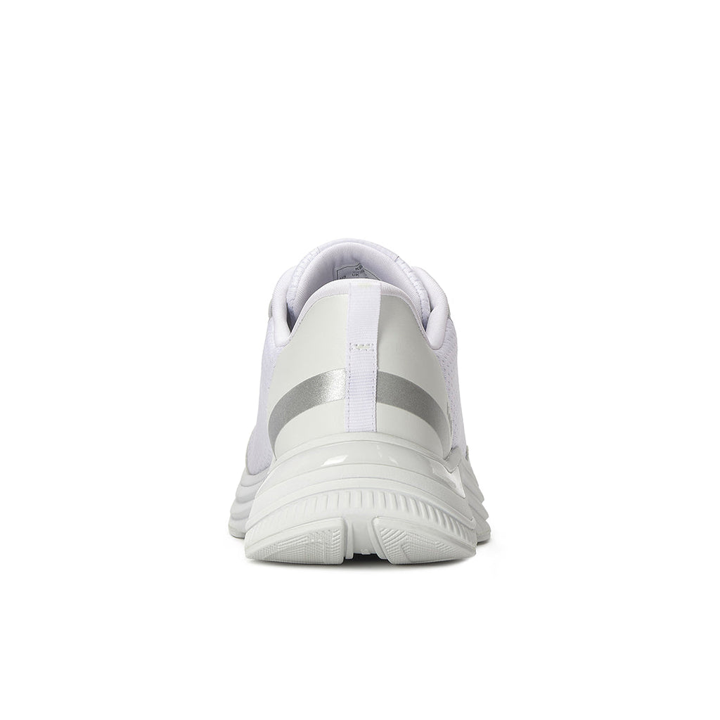 Women's Blissmove Lace Mesh/Leather White/Silver Sneaker (BMLACE5110-WF69208)