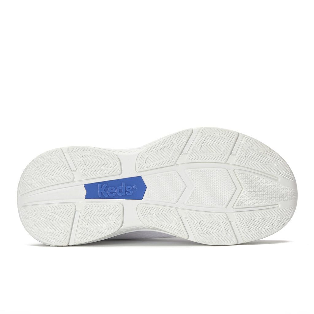 Women's Blissmove Lace Mesh/Leather White/Silver Sneaker (BMLACE5110-WF69208)