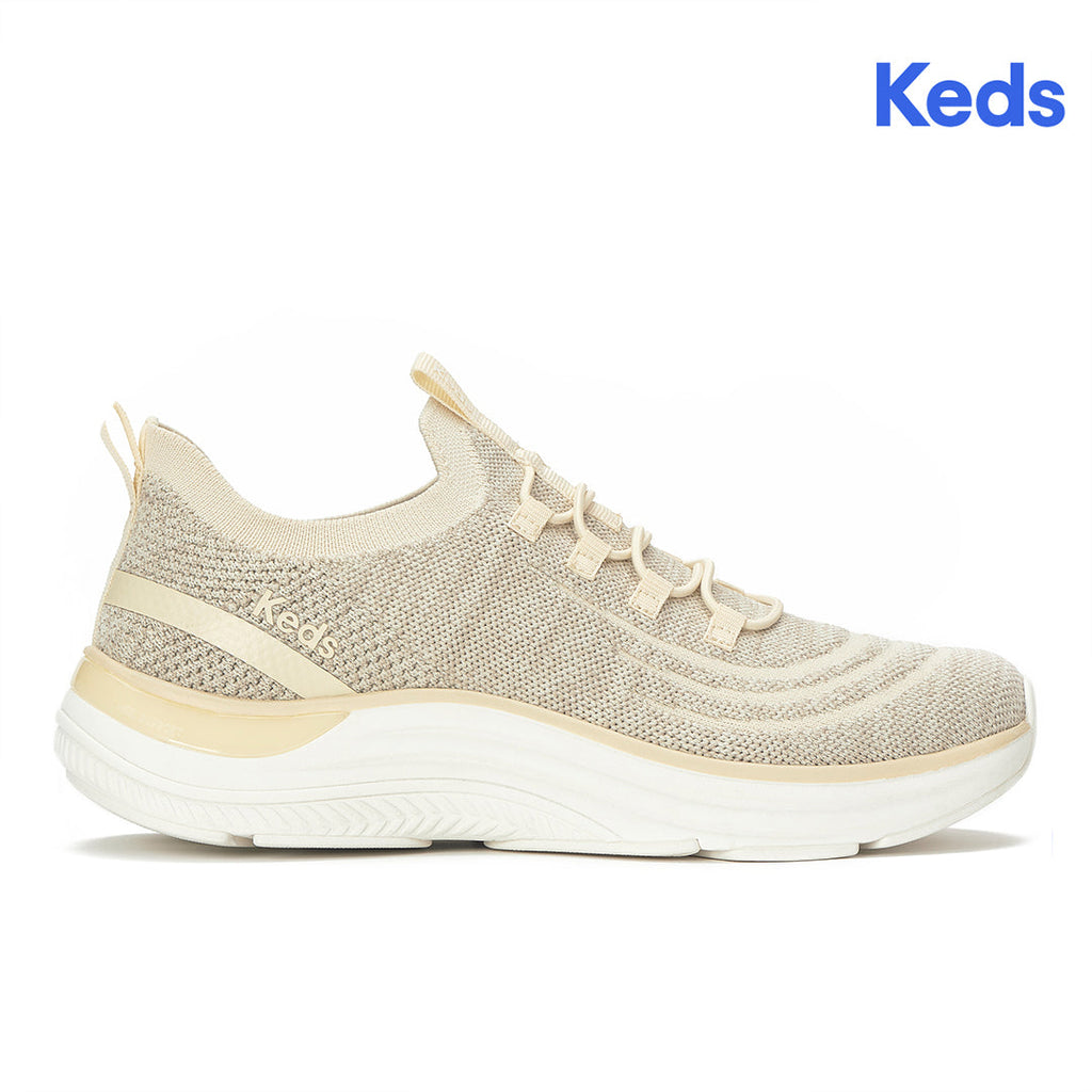 Women's Blissmove Slip On Marled Eng Knit Parchment Sneaker (BMSLIP5A103-WF69222)