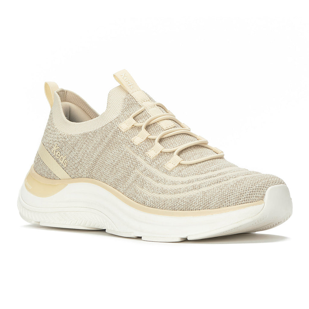 Women's Blissmove Slip On Marled Eng Knit Parchment Sneaker (BMSLIP5A103-WF69222)
