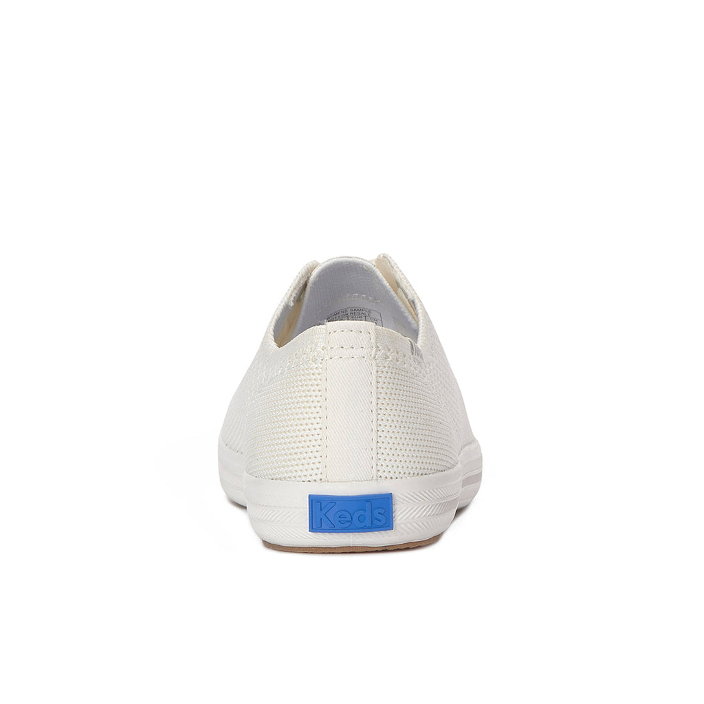 Women's Keds Champion Eng Knit Snow White Sneaker (CHAMP5G110-WF69352)