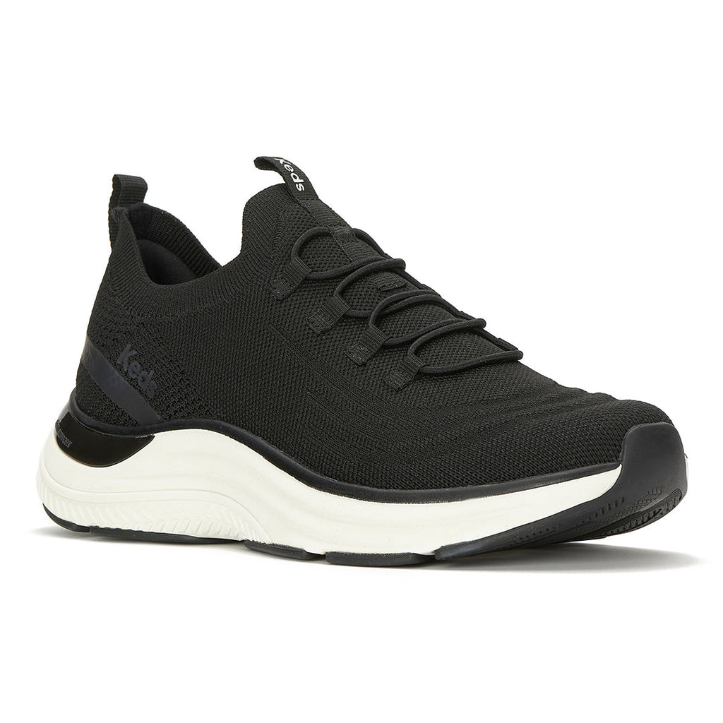 Women's Blissmove Slip On Marled Eng Knit Black Sneaker (BMSLIP5A001-WF69363)
