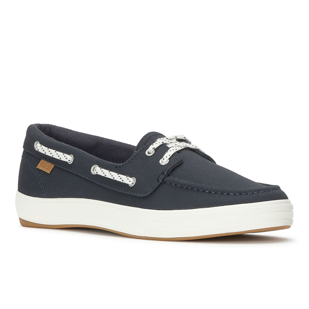 Women's Center III Boat Twill Navy Sneaker (CNTBT5A411-WF69380)
